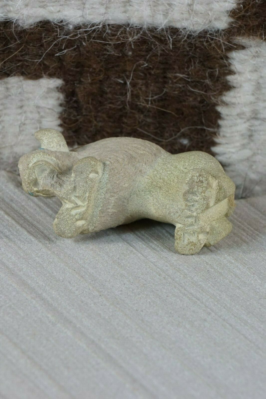 Buffalo Zuni Fetish Carving - Vince Chavez - High Lonesome Trading