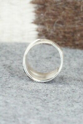 White Buffalo & Sterling Silver Ring - Andrew Enrico - Size 6.25