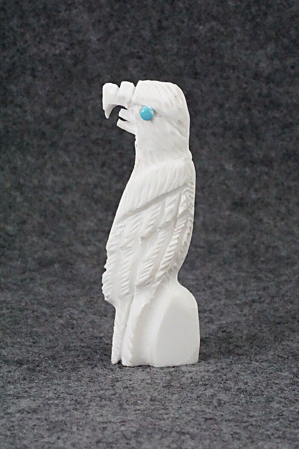 Eagle Zuni Fetish Carving - Lance Deysee