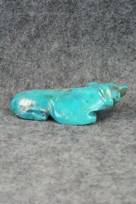 Badger Zuni Fetish Carving - Reynold Lunasee