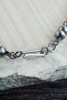 Sterling Silver Navajo Pearl Necklace - Presley Haley