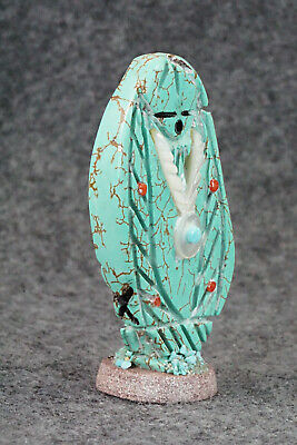 Corn Maiden Zuni Fetish Carving - Vickie Quandelacy