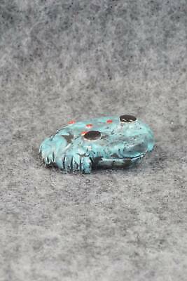 Frog Zuni Fetish Carving - Reynold Lunasee