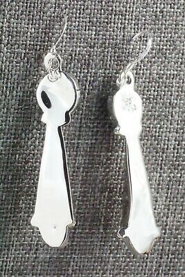 Turquoise & Sterling Silver Earrings - Roger Pino