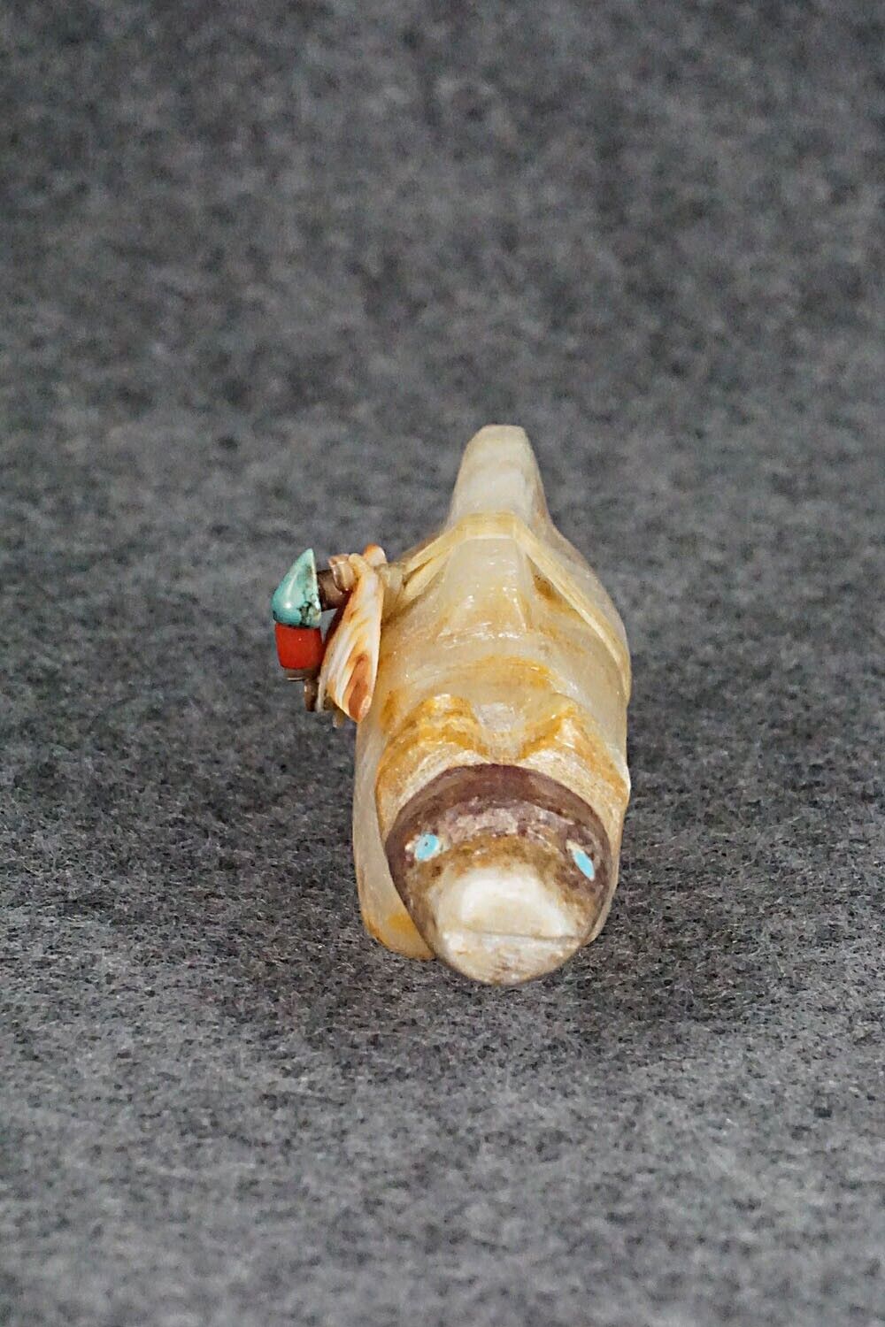 Mountain Lion Zuni Fetish Carving - Peter Gasper