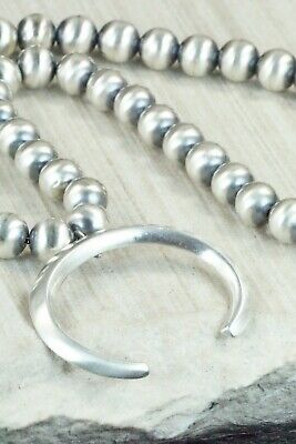 Sterling Silver Navajo Pearl Necklace - Jan Mariano