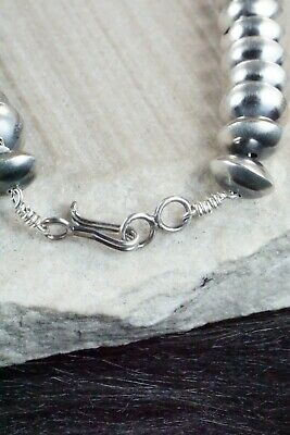 Sterling Silver Navajo Pearl Necklace - Jan Mariano