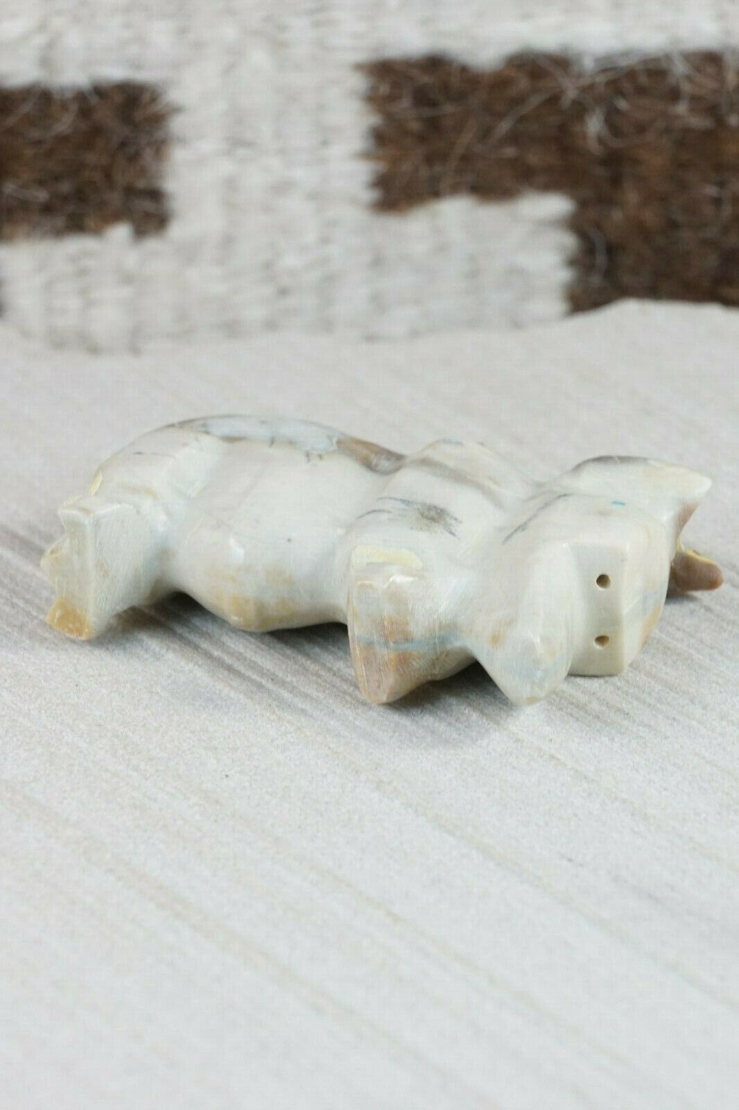 Buffalo Zuni Fetish Carving - Kelly Lementino - High Lonesome Trading