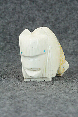 Buffalo Zuni Fetish Carving - Gilbert Lonjose