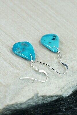 Navajo Turquoise & Sterling Silver Earrings - Native American