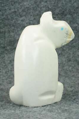 Mountain Lion Zuni Fetish Carving - Gilbert Lonjose