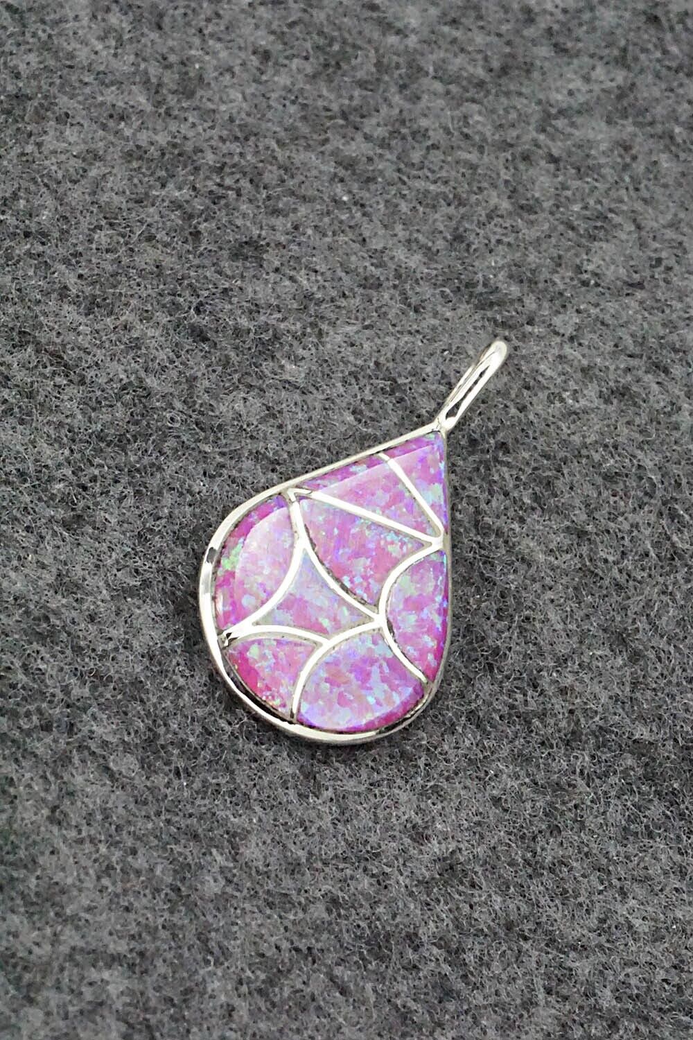 Opalite & Sterling Silver Pendant - Delorna Lahi