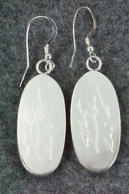 Turquoise & Sterling Silver Earrings - Stuart Quandelacy