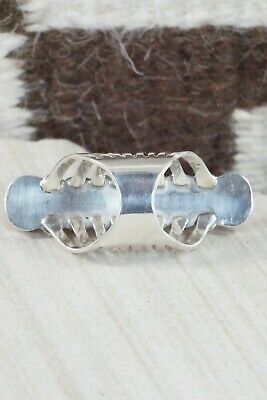 Spiny Oyster & Sterling Silver Ring - Thomas Yazzie - Size 6