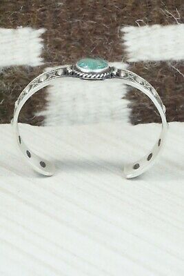 Turquoise & Sterling Silver Bracelet - Herman Smith