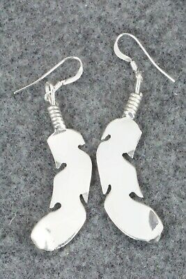 Onyx and Sterling Silver Earrings - Louise Joe