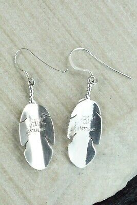 Sterling Silver Feather Earrings - Ben Begay