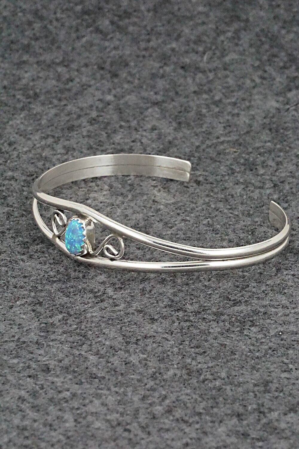 Opalite & Sterling Silver Bracelet - Judy Lincoln