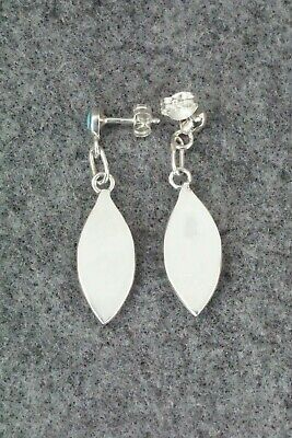 Turquoise & Sterling Silver Earrings - Danny Seoutewa