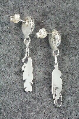 Turquoise & Sterling Silver Earrings - Judy Largo