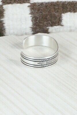 Navajo Sterling Silver Bracelet - Bruce Morgan