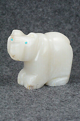 Bear Zuni Fetish Carving - Gilbert Lonjose