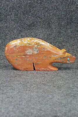 Bear Zuni Fetish Carving - Ronnie Lunasee