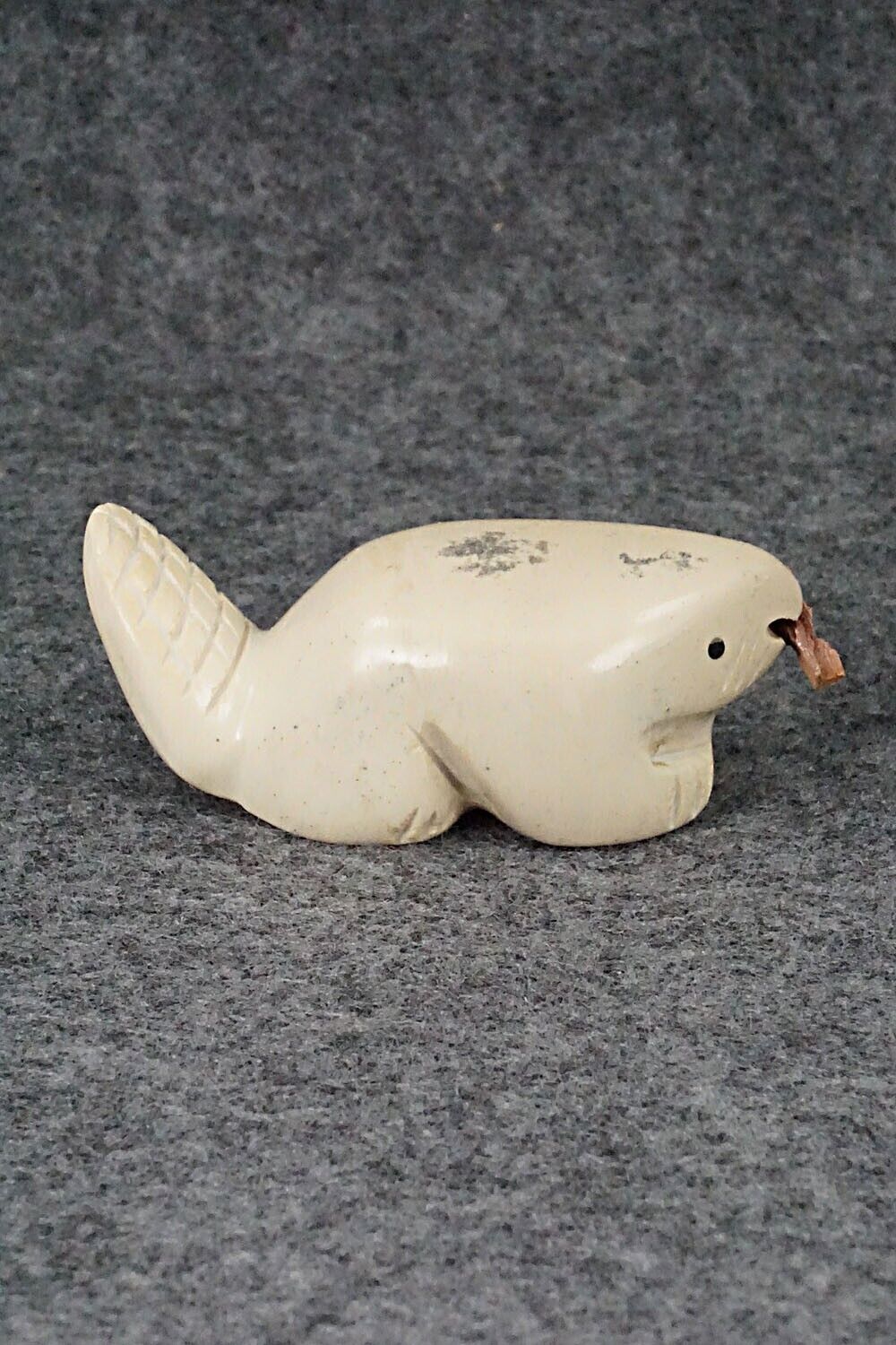 Beaver Zuni Fetish Carving - Justin Red Elk