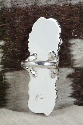 Turquoise and Sterling Silver Ring - Rita Montoya - Size 6