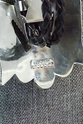 Inlay Thunderbird & Sterling Silver Bolo Tie - Bobby Shack