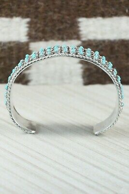 Turquoise & Sterling Silver Bracelet - Jesse Johnson