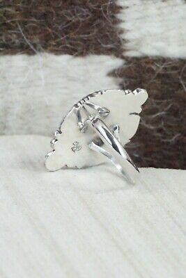 Turquoise & Sterling Silver Ring - Daniel Benally - Size 7
