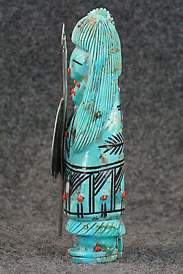 Hunter Zuni Fetish Carving - Claudia Peina