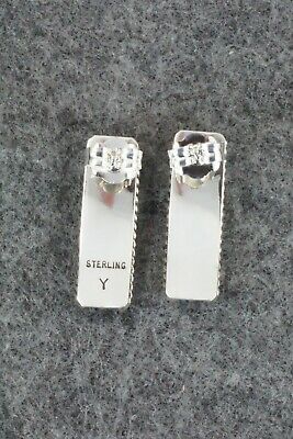 Sterling Silver Earrings - Johnson Yazzie