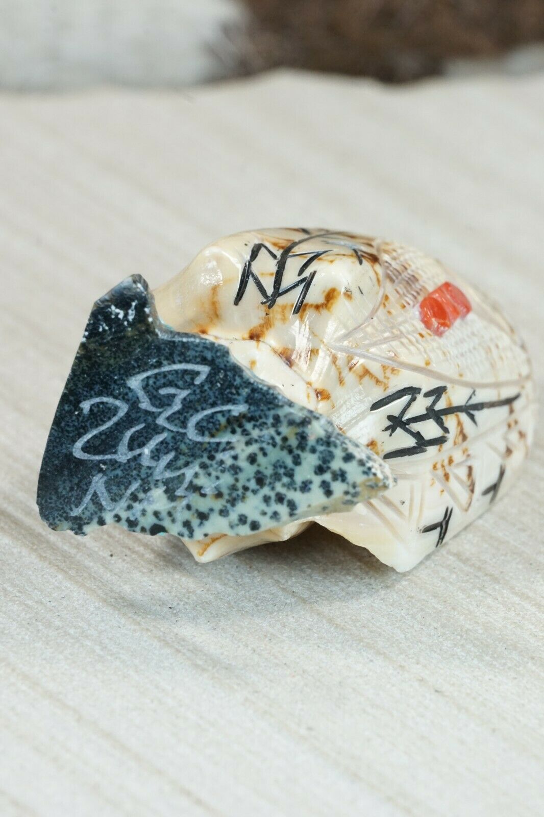 Corn Maiden Zuni Fetish Carving - Gloria Chattin