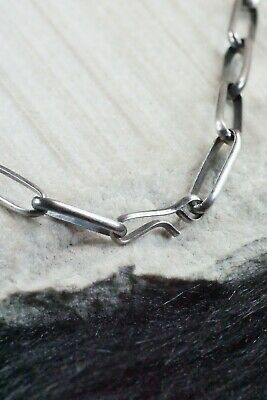 Navajo Sterling Silver Chain Necklace - Sally Shurley