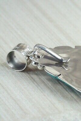 Turquoise and Sterling Silver Pendant - Alvin Joe