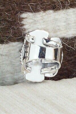 Turquoise & Sterling Silver Ring - Mike Smith - Size 6 - High Lonesome Trading