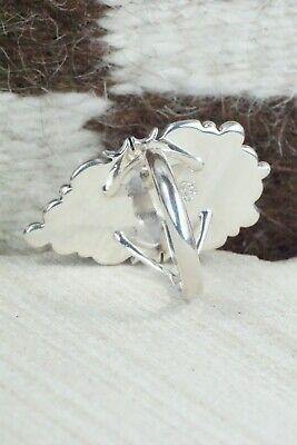 Turquoise & Sterling Silver Ring - Daniel Benally - Size 9 - High Lonesome Trading