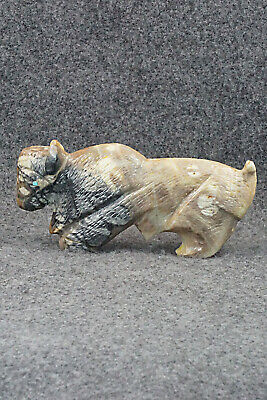 Buffalo Zuni Fetish Carving - Tony Mackel