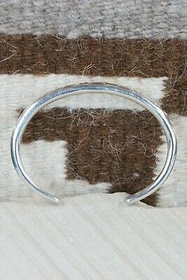 Navajo Sterling Silver Bracelet - Elaine Tahe