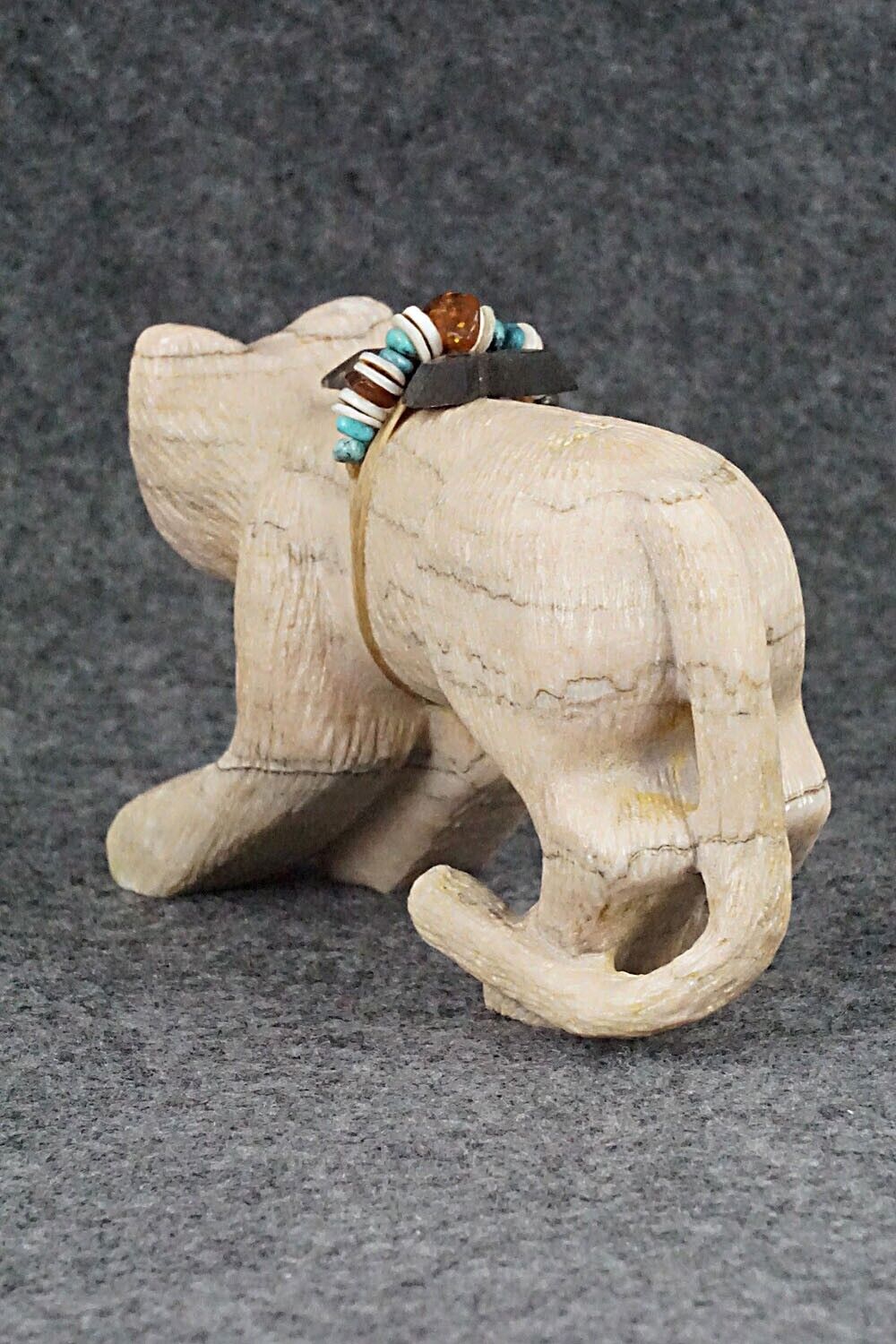 Mountain Lion Zuni Fetish Carving - Douglas Martza
