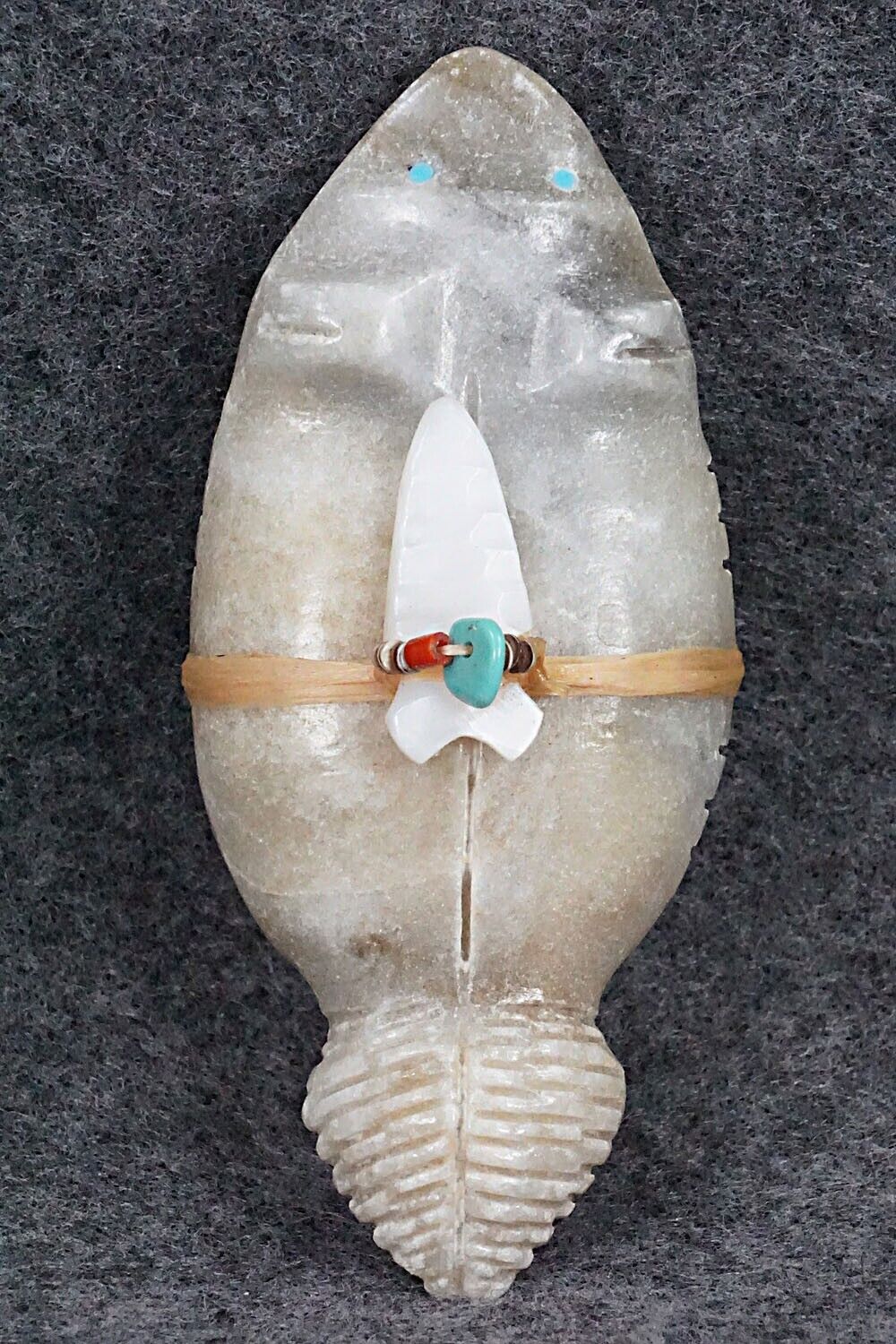 Badger Zuni Fetish Carving - Peter Gasper