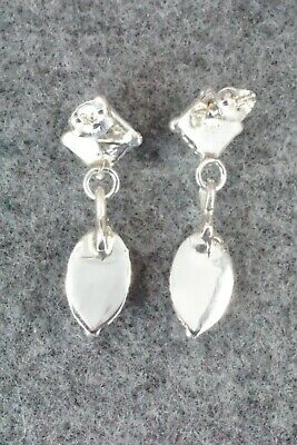 Turquoise & Sterling Silver Earrings - Bucky Belin