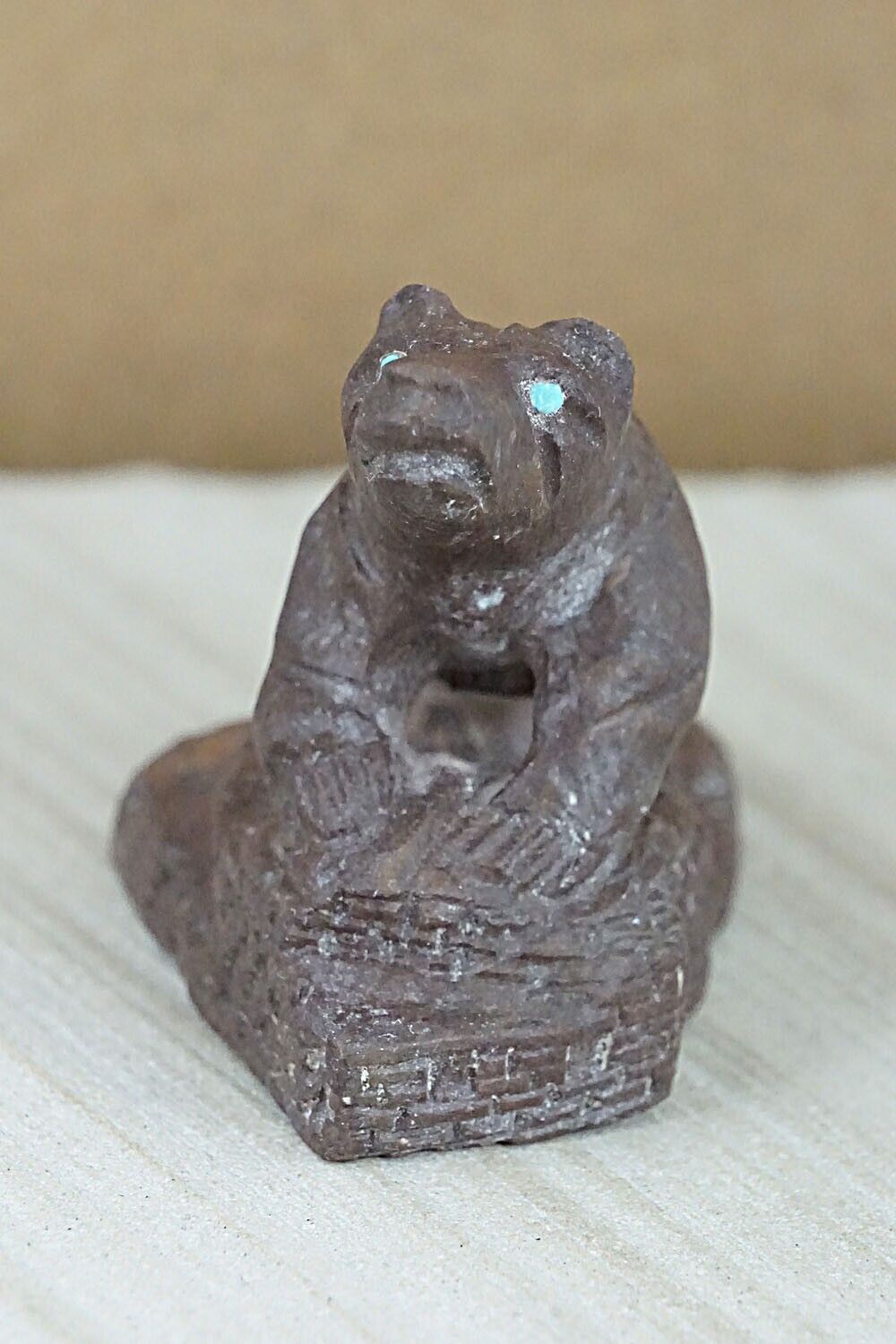 Bear Zuni Fetish Carving - Herbert Him
