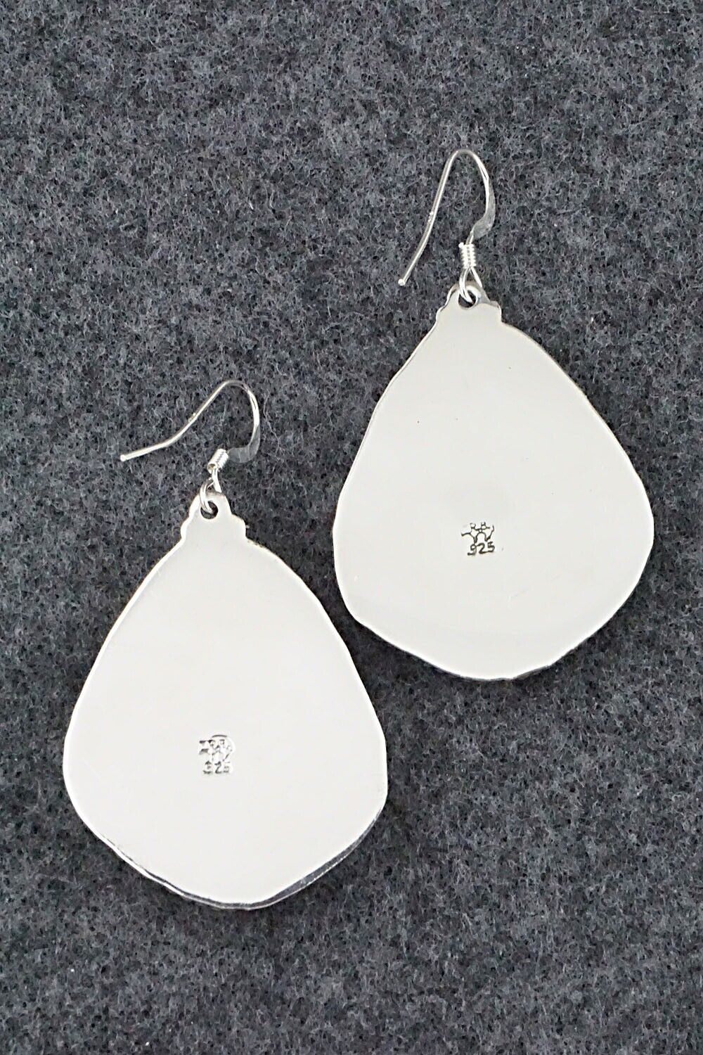 Turquoise & Sterling Silver Earrings - Annie Spencer
