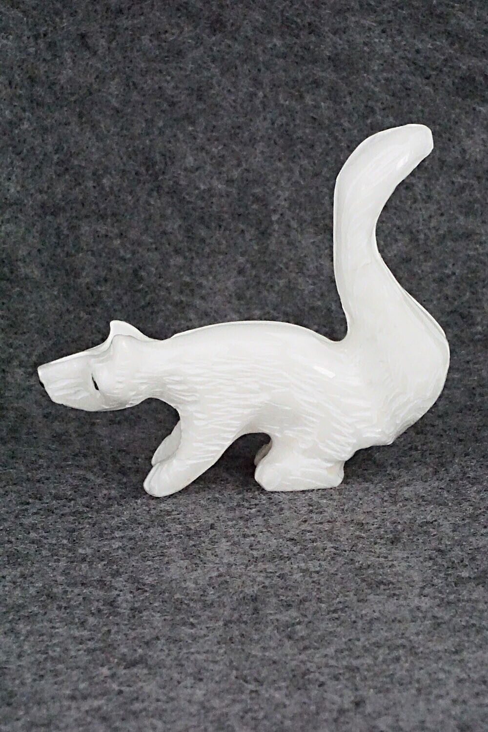 Badger Zuni Fetish Carving - Russell Shack