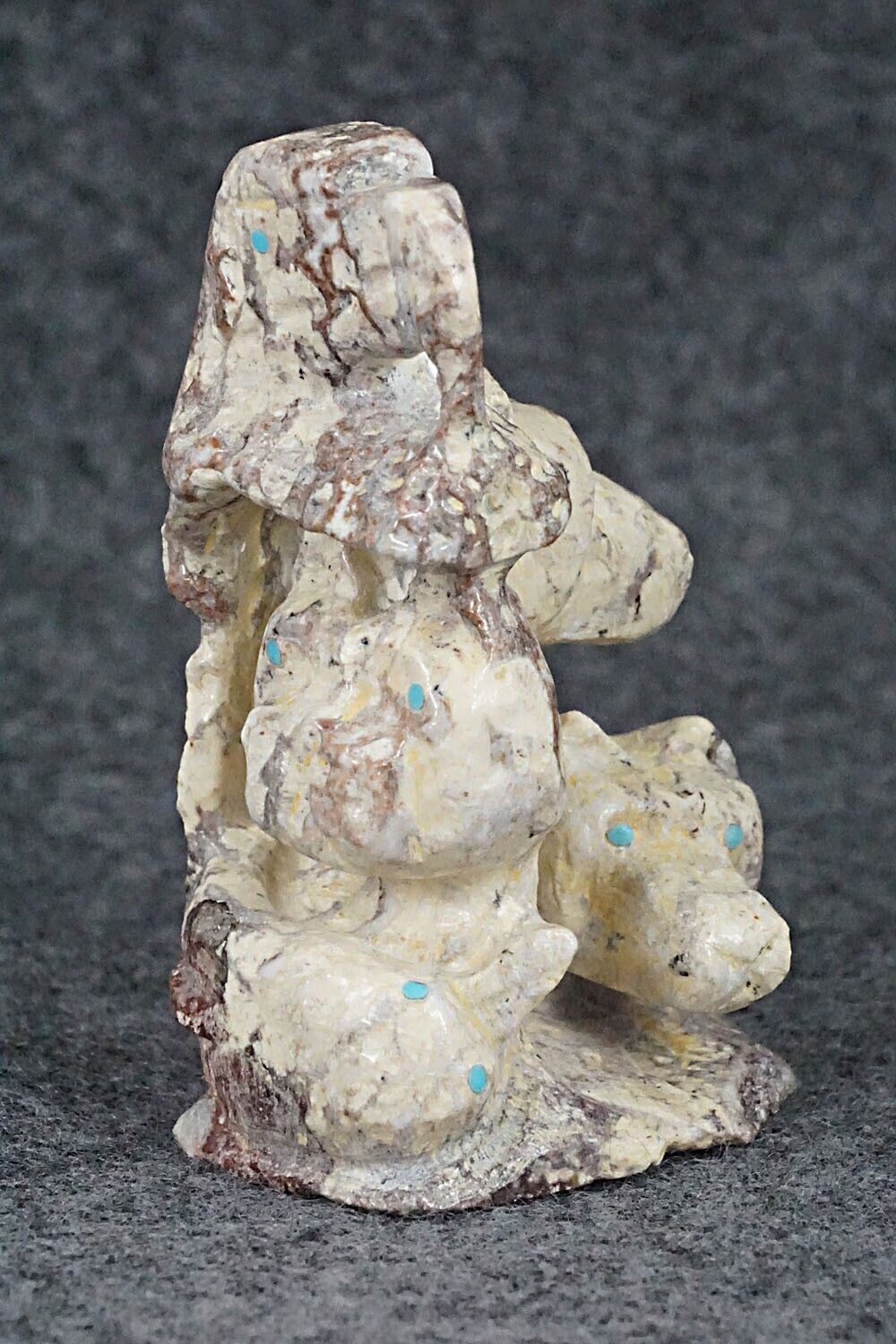Multi-Direction Zuni Fetish Carving - Jerrold Lahaleon
