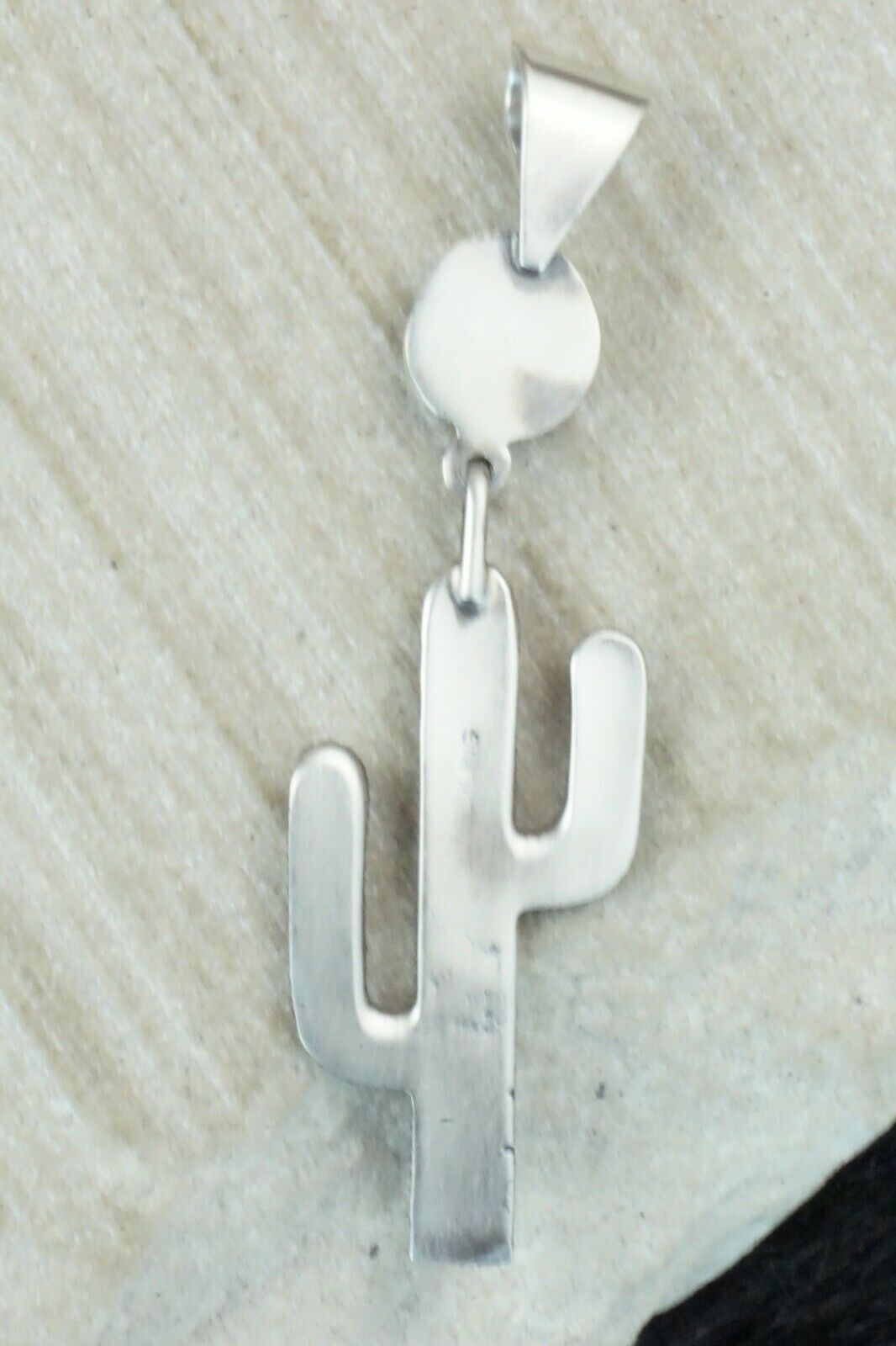 Turquoise and Sterling Silver Pendant - Annie Spencer