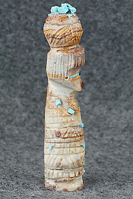 Corn Maiden Zuni Fetish Carving - Carl Etsate